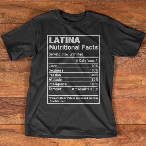 Latina Nutrition Fact
