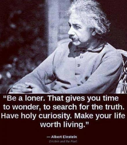 Be a loner